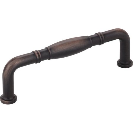 Jeffrey Alexander 96 mm Center-to-Center Brushed Oil Rubbed Bronze Durham Cabinet Pull Z290-96-DBAC